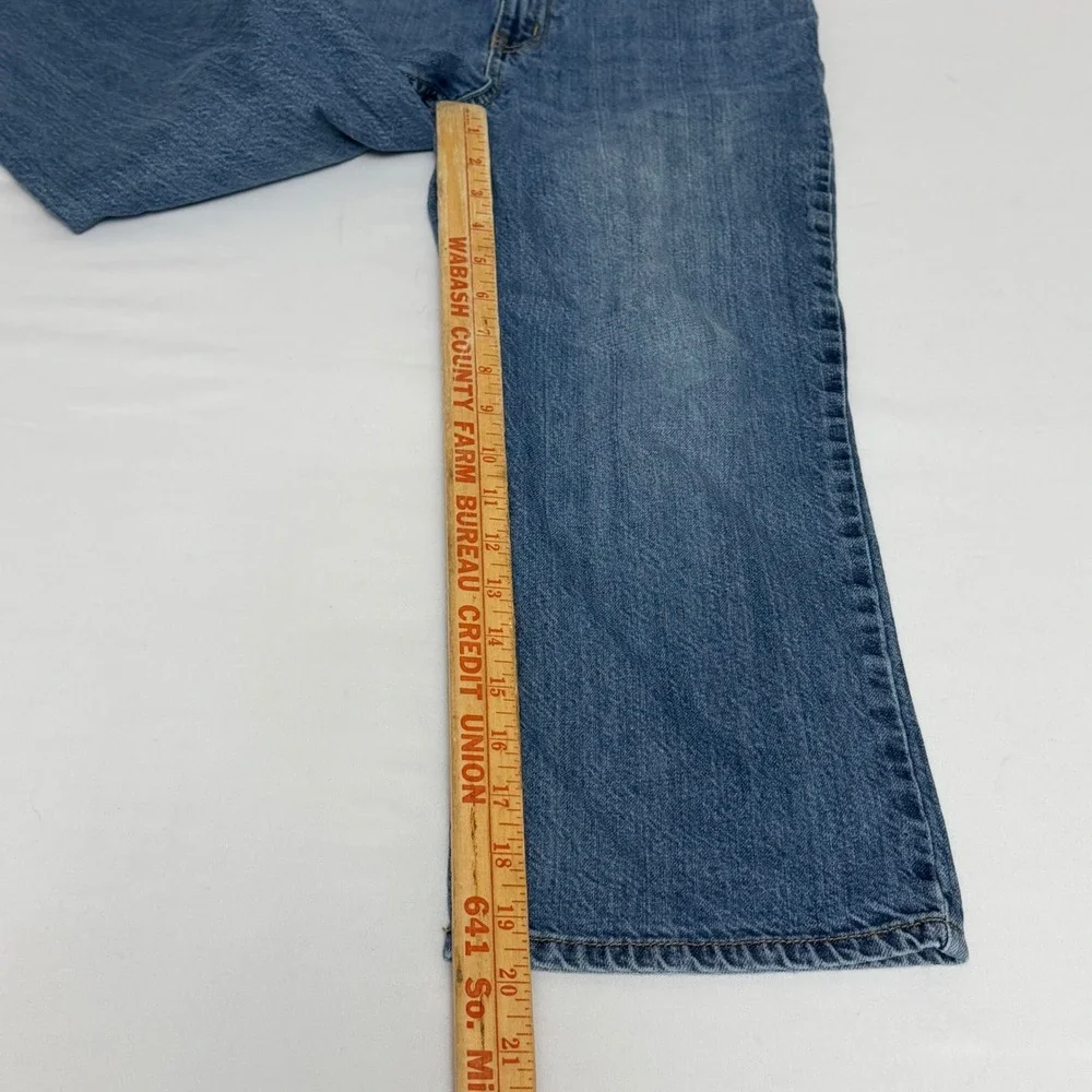 OshKosh Bgosh Kids Classic Straight Blue Jeans Medium Wash Denim Boys 7 Husky
